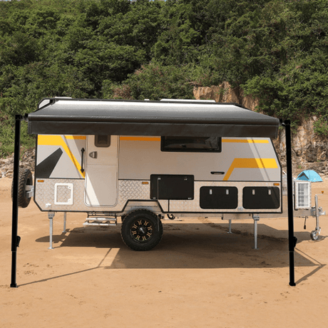 Why Do RV Owners Still Prefer Manual RV Awnings - AWNLUX