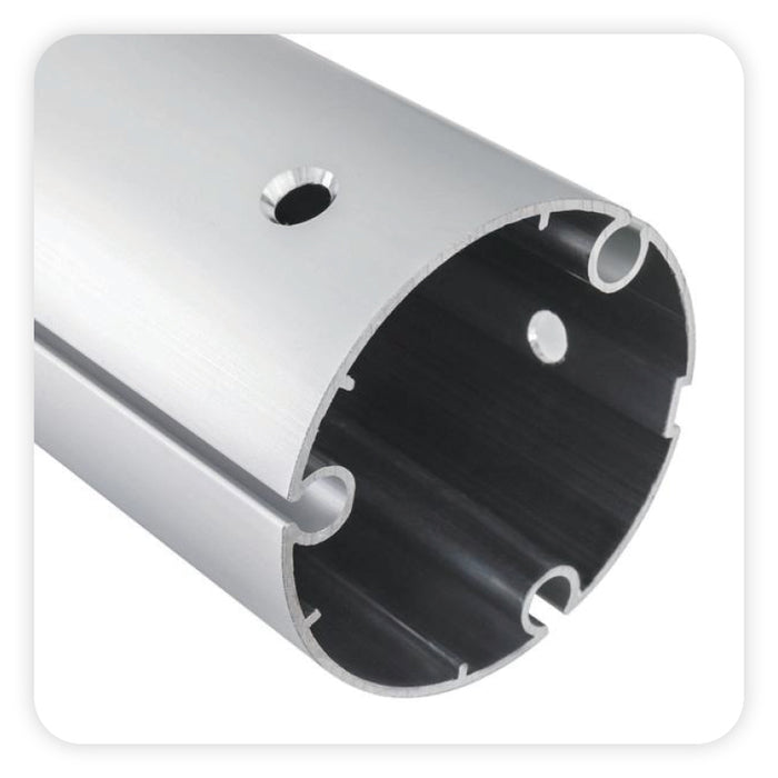 The Awnlux W5700 trailer awning is crafted from high-quality aluminum material, ensuring exceptional durability and resistance to rust and corrosion. Designed to withstand various weather conditions, it provides long-lasting performance and reliability.