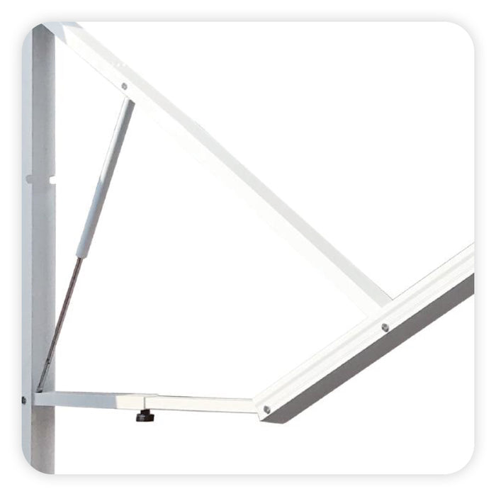 Integrated RV awning arm design with a stable structure, durable and robust.
