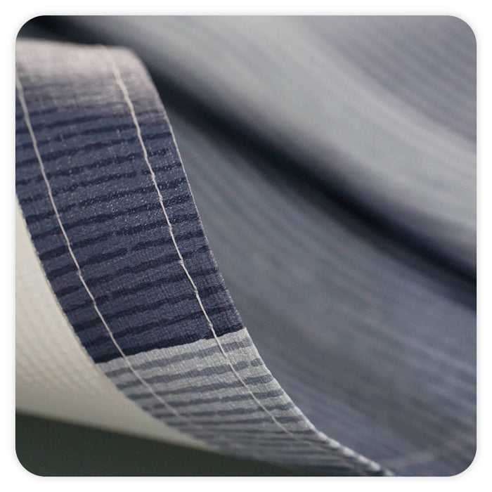 Our replacement fabric is made from an 16oz. military-grade coated vinyl, is UV/mildew resistant as well as anti-microbial.