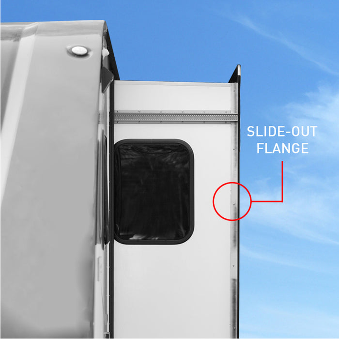 How to measure your slide out awning size? You need to measure  the edge to the edge of your slide topper box