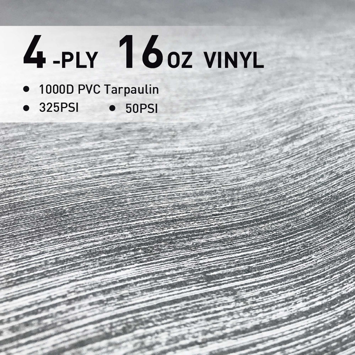 AWNLUX RV Awning Fabric - Blue Stripe - AWNLUX Our RV awning replacement fabric is made from an 16 oz. military-grade coated vinyl, is UV/mildew resistant as well as anti-microbial.