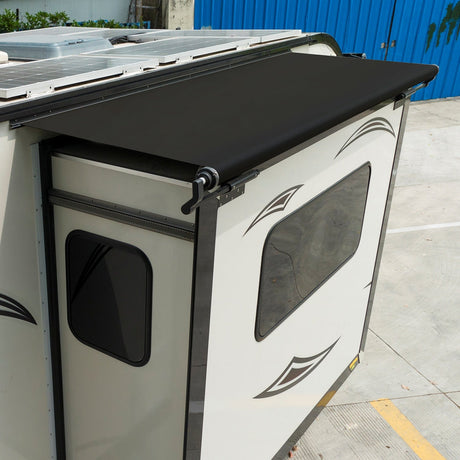 AWNLUX RV Slide Out Awning - The function of a slide-out is to "slide out" of the side of the RV once it has been parked somewhere, creating extra room inside. This extra interior space is a fantastic feature to have on your RV, as it provides you with more room to move around and makes living in an RV feel a little less claustrophobic.