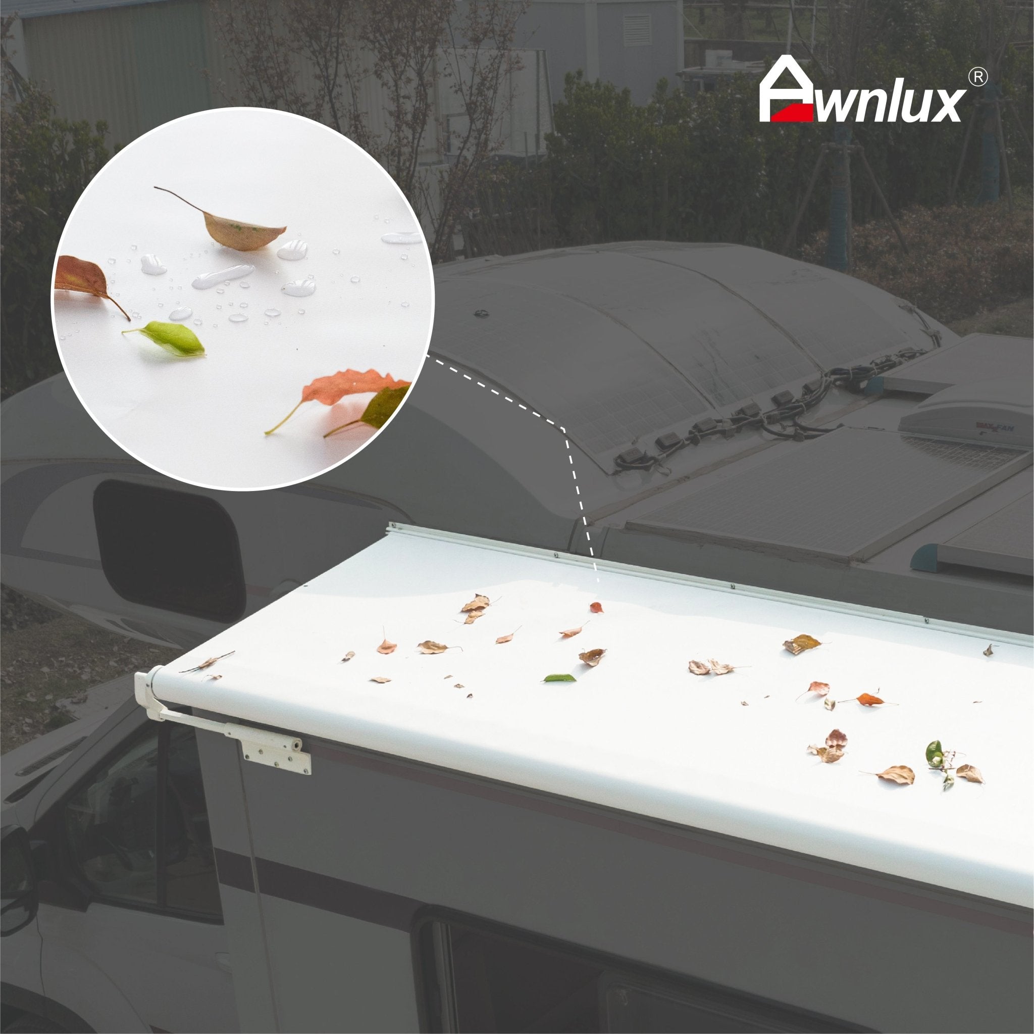 AWNLUX RV Slide Topper Awning Fabric Replacement - AWNLUX
