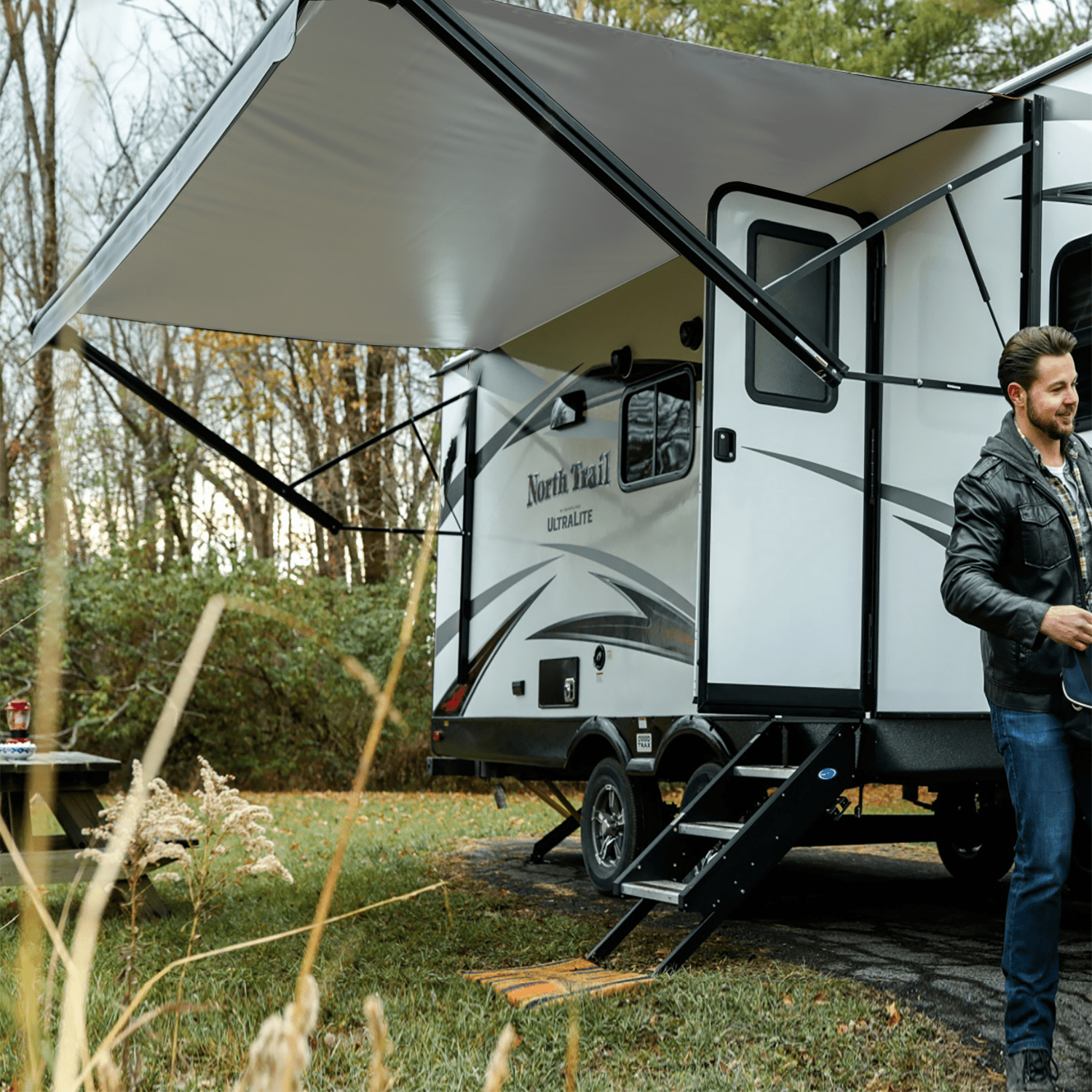 Awnlux 5700 Series Power Retractable RV Awning - The Best RV Awnings for Your Next Outdoor Adventure - AWNLUX