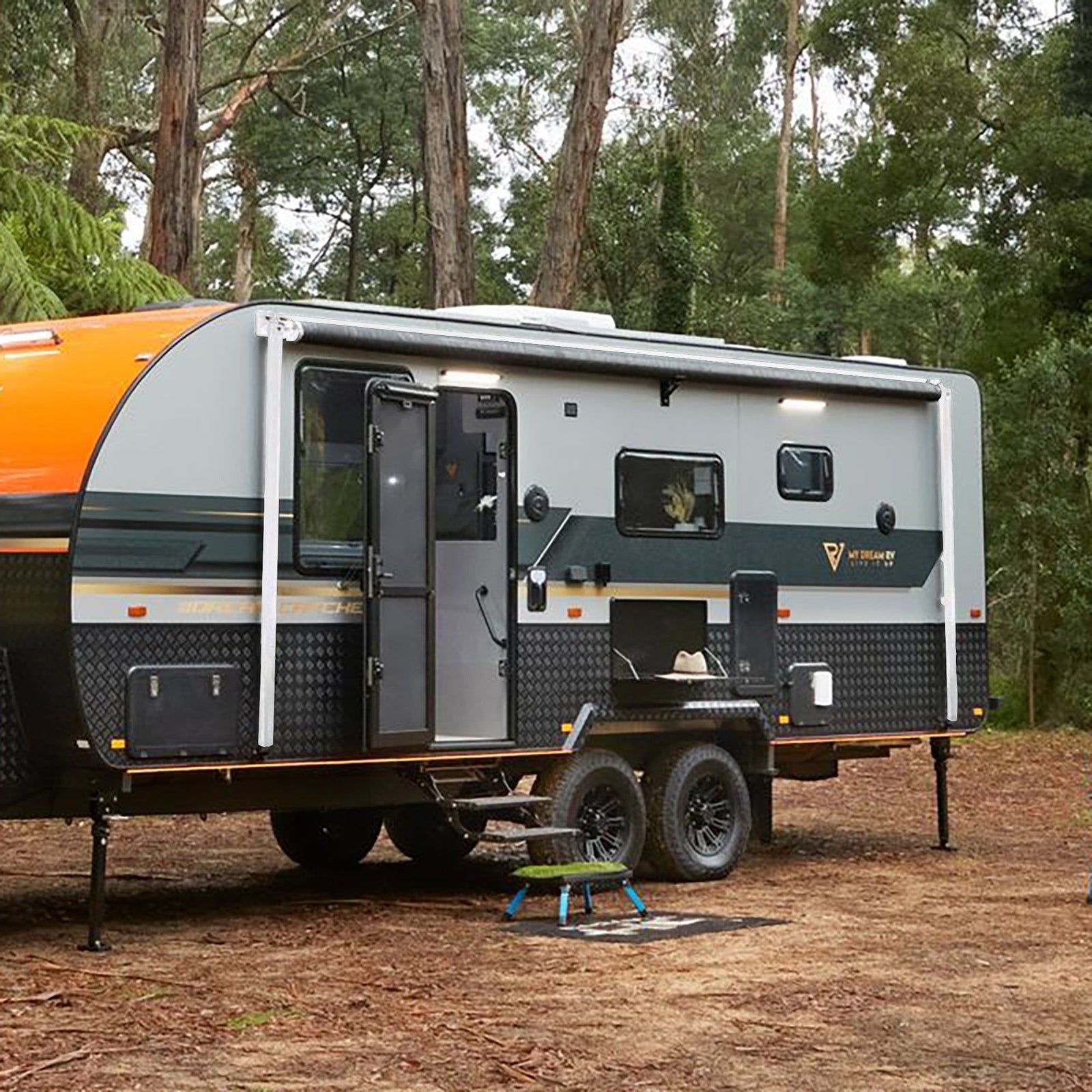 Manual RV Awnings: How to Choose an Awning and Key Differences in Different Regions - AWNLUX