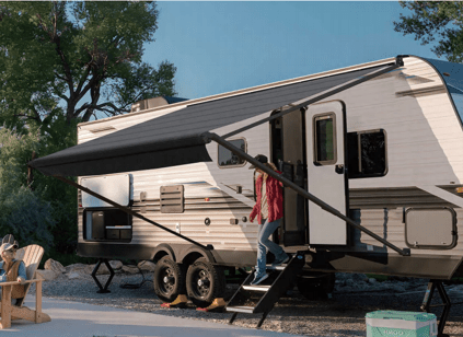 What Is a Solar RV Awning? - AWNLUX