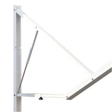 AWNLUX Electric RV Patio Awning - White Frame - AWNLUX rv awning arms is featured creative design, high quality aluminum frame, strong and durable.