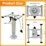 AWNLUX RV Lift Table Pedestal - AWNLUX
