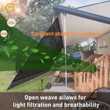 Awsome RV RV Awning Privacy Screen - Front Wall - AWNLUX