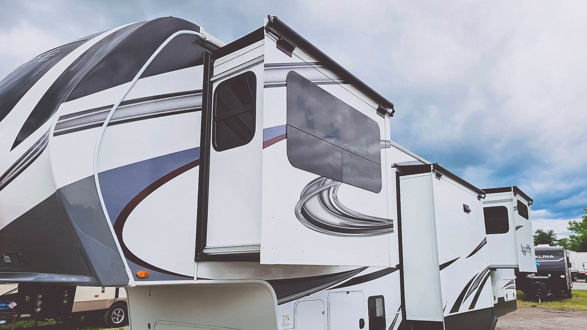 Super Slide Rv Slide Topper Awning - Best RV Slide Topper - 20 Size & 2 Color Options ...