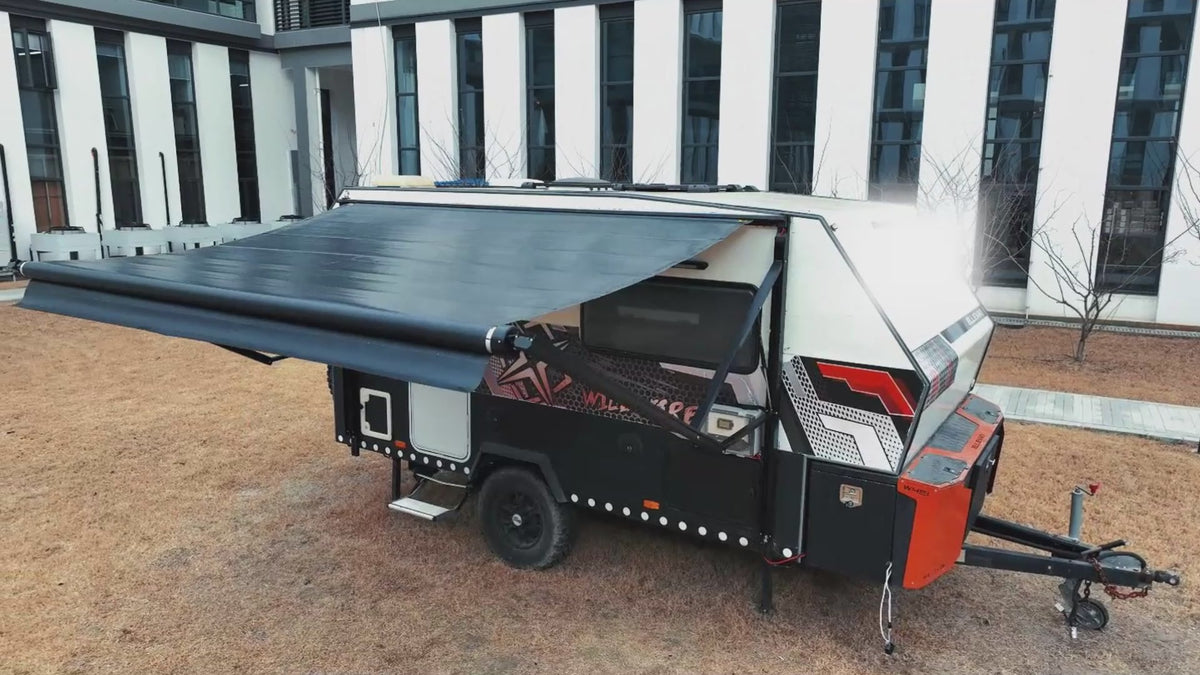 AWNLUX Flexible Electric Solar RV Awning Kit